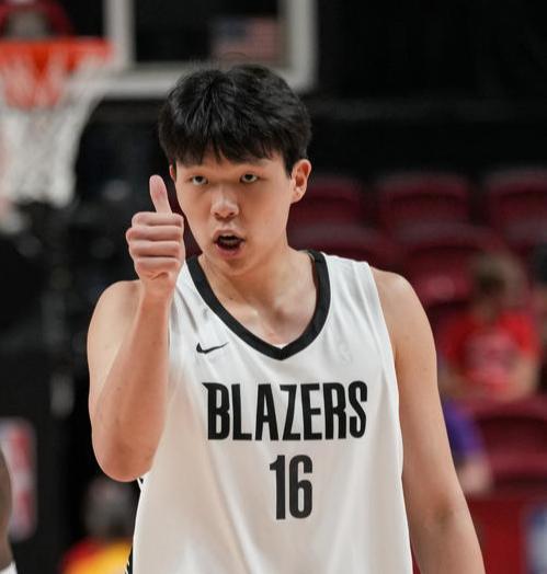 杨瀚森两场夏季联赛已证明自己，开拓者16顺位选他不亏！
